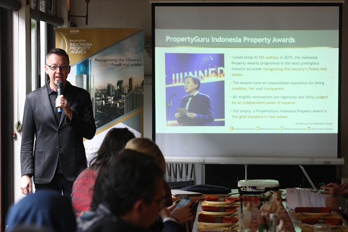 Konferensi pers persiapan penyelenggaraan PropertyGuru Indonesia Property Award 2019 di Jakarta, Maret 2019 lalu.