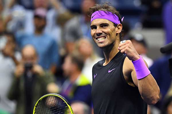 Petenis asal Spanyol Rafael Nadal