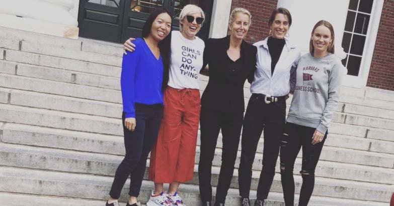 Empat petenis putri yaitu Vania King, Bethanie Mattek-Sands, Andrea Petkovic, dan Caroline Wozniacki berkuliah di Harvard.