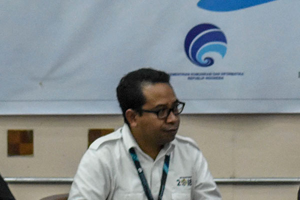 Pelaksana Tugas Kepala Biro Humas Kementerian Komunikasi dan Informasi, Ferdinandus Setu