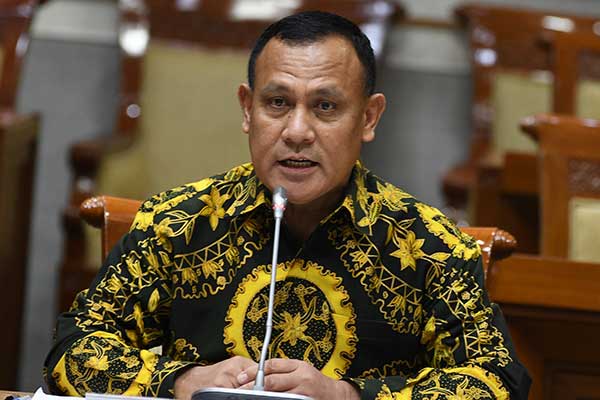 Firli Bahuri menjadi Ketua Komisi Pemberantasan Korupsi (KPK) terpilih. 