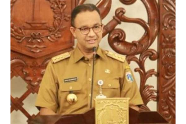 Gubernur DKI Jakarta Anies Baswedan 