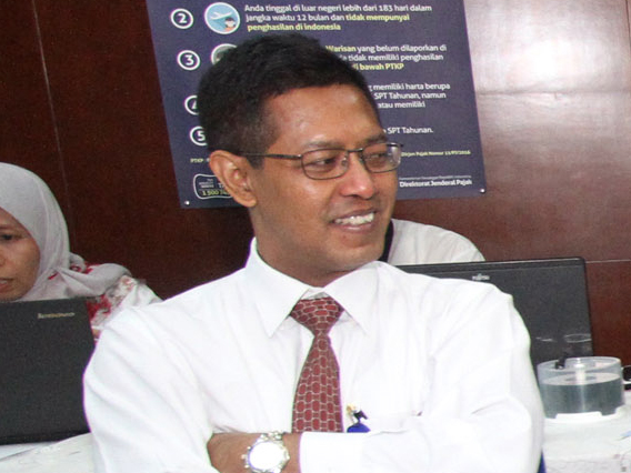 Direktur Penyuluhan, Pelayanan, dan Hubungan Masyarakat Direktorat Jenderal Pajak, Hestu Yoga Saksama