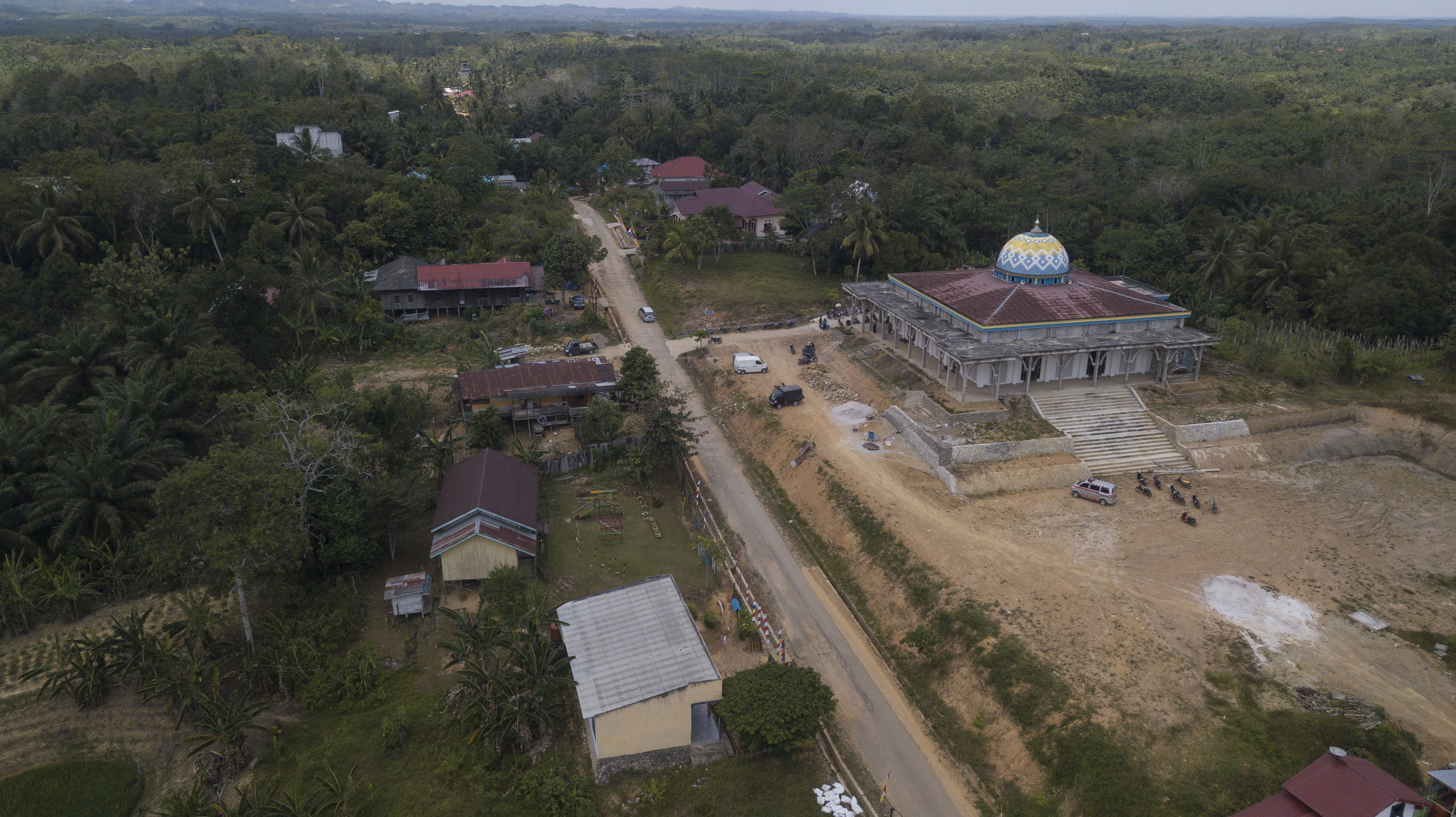 Kecamatan Sepaku di Kabupaten Penajam Paser Utara yang akan jadi lokasi ibu kota baru