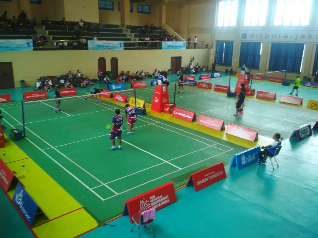 Kejuaraan bulutangkis antarmedia Djarum Foundation