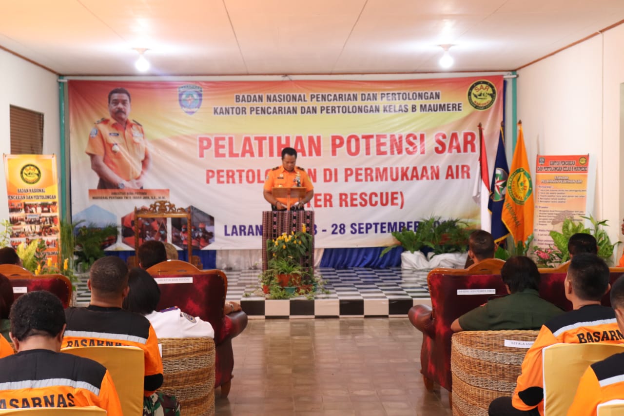 Kepala Kantor Pencarian dan Pertolongan Kelas B Maumere I Putu Sudayana