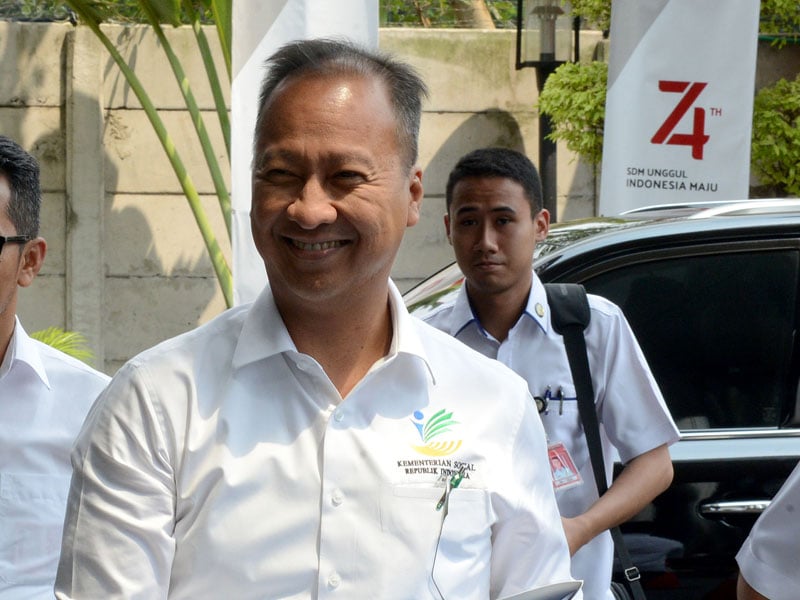 Menteri Sosial Agus Gumiwang