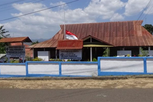 Salah satu sekolah di Flores Timur. Pemerintah setempat telah menyalurkan lebih dari Rp30 miliar dana BOS untuk sejumlah sekolah