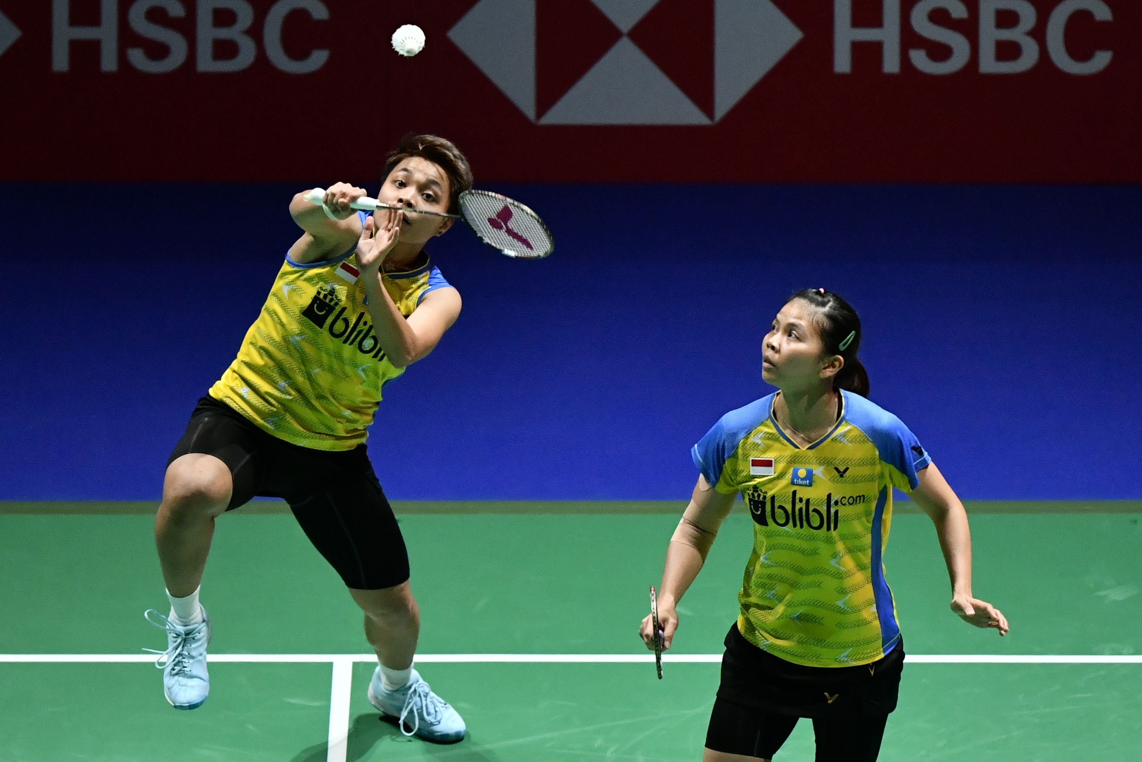Pasangan Greysia Polii/Apriyani Rahayu gagal melaju ke babak final Taiwan Terbuka 2009.