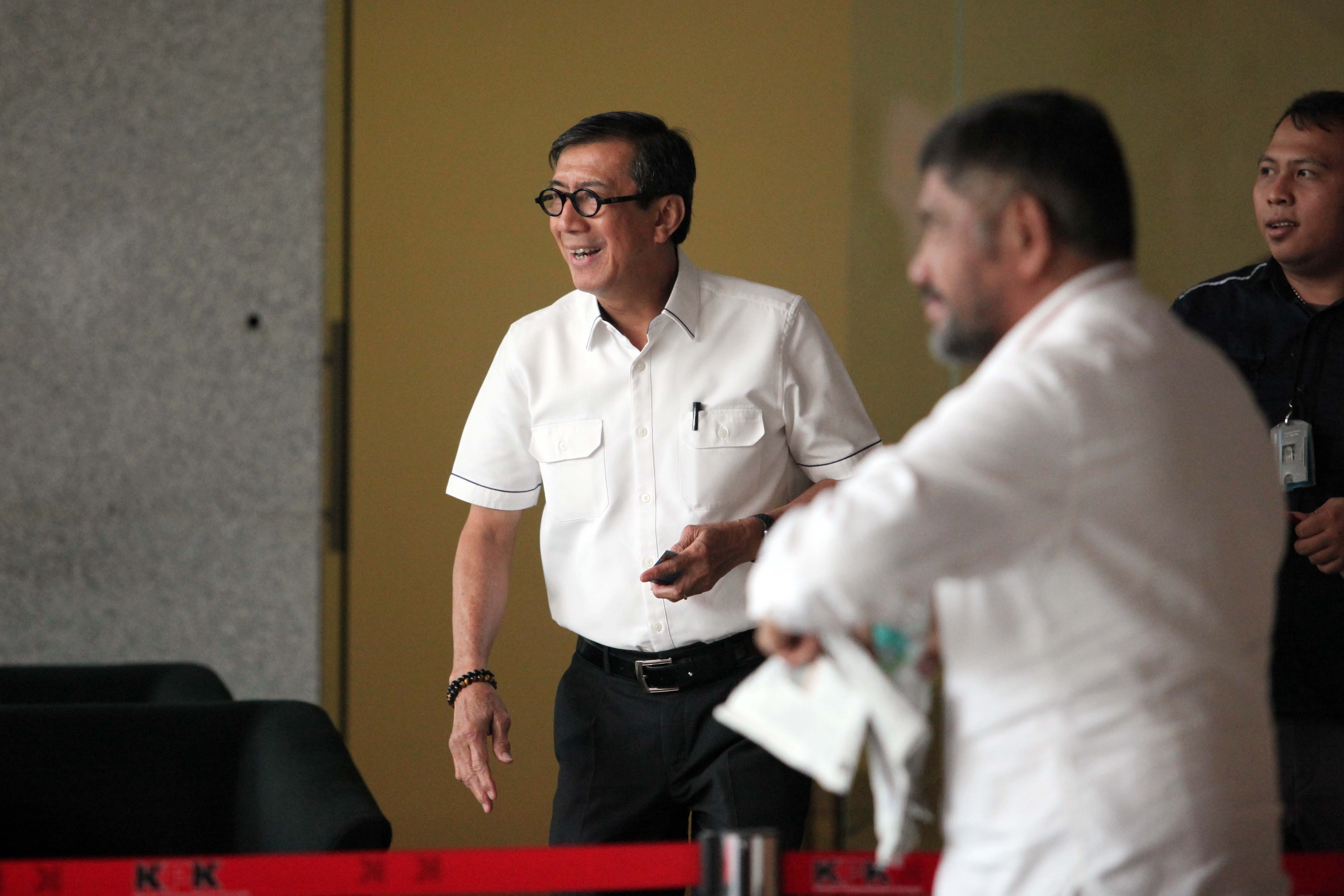 Menteri Hukum dan HAm Yasonna Laoly