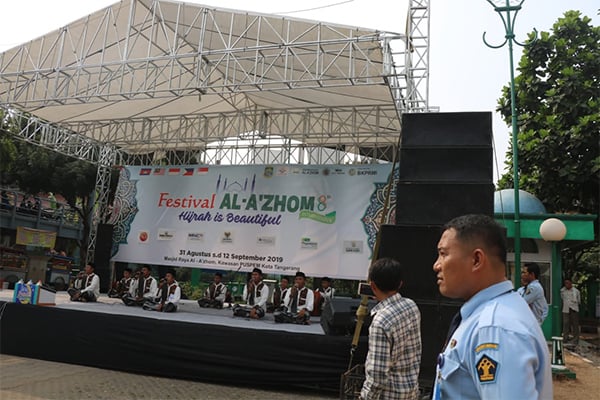 Anak didik LP Khusus Anak Tangerang tampil di Festival Al-Azhom