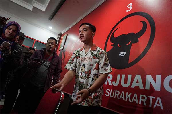 Putra sulung Presiden Joko Widodo, Gibran Rakabuming Raka