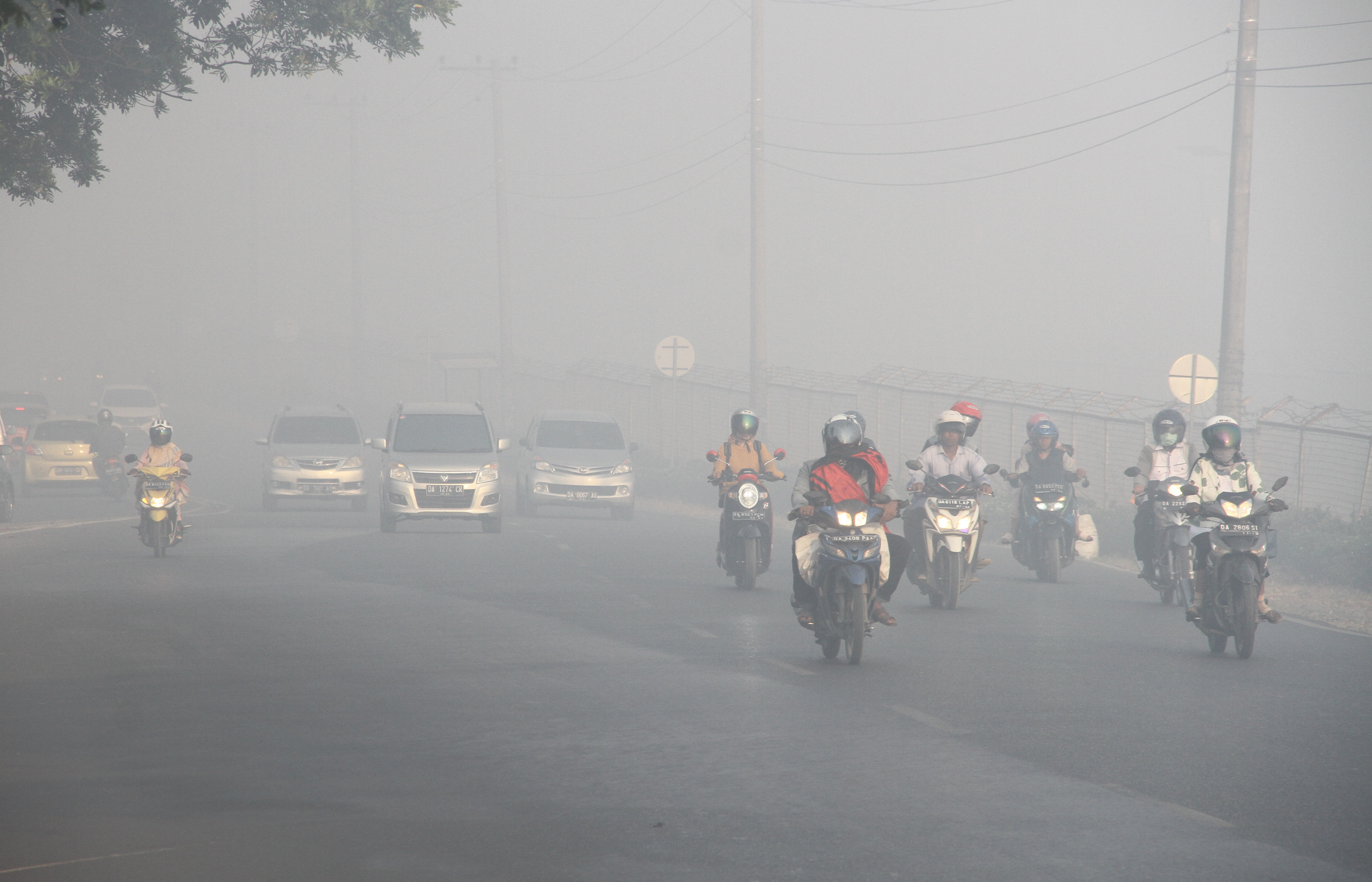 KABUT ASAP DI KALSEL
