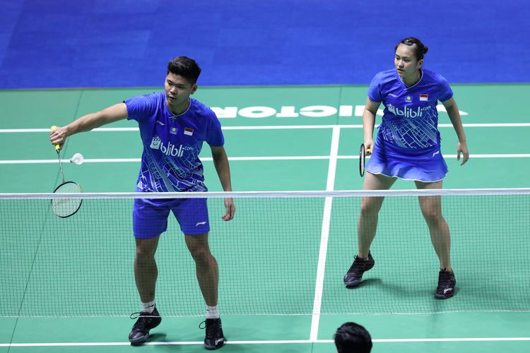 Praveen/Melati, kemarin, dikalahkan pasangan ganda campuran India Satwiksairaj Rankireddy/Ashwini Ponnappa