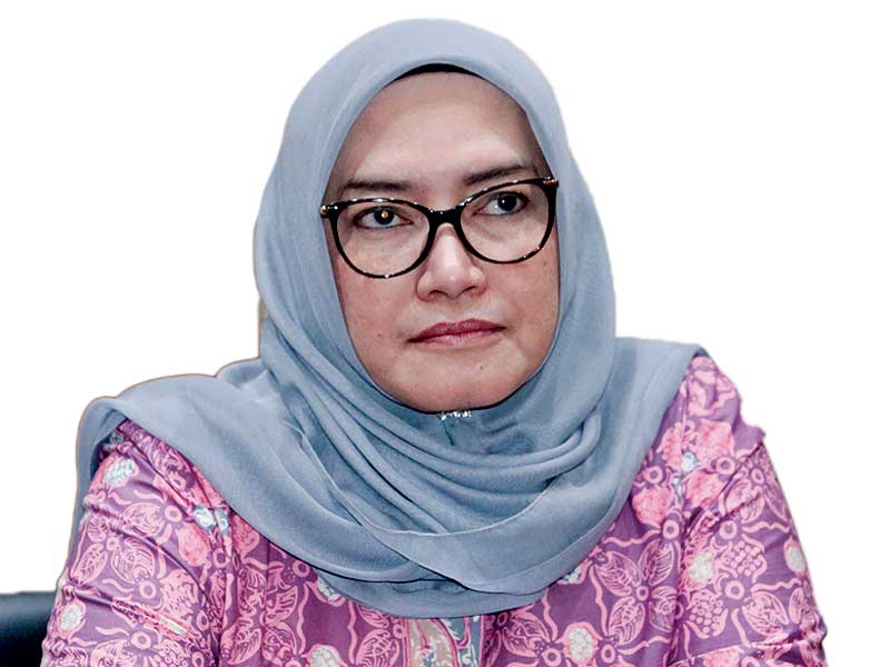 Komisioner KPU Evi Novida Ginting 