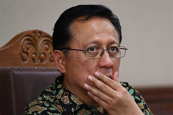 Mantan Ketua DPD Irman Gusman