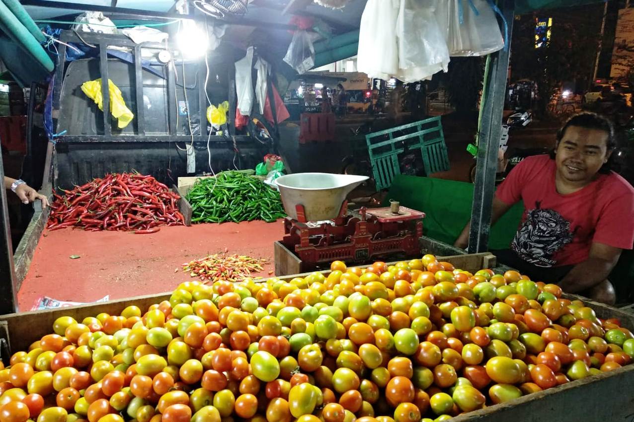 Cabai rawit langka di Kota Palangkaraya.