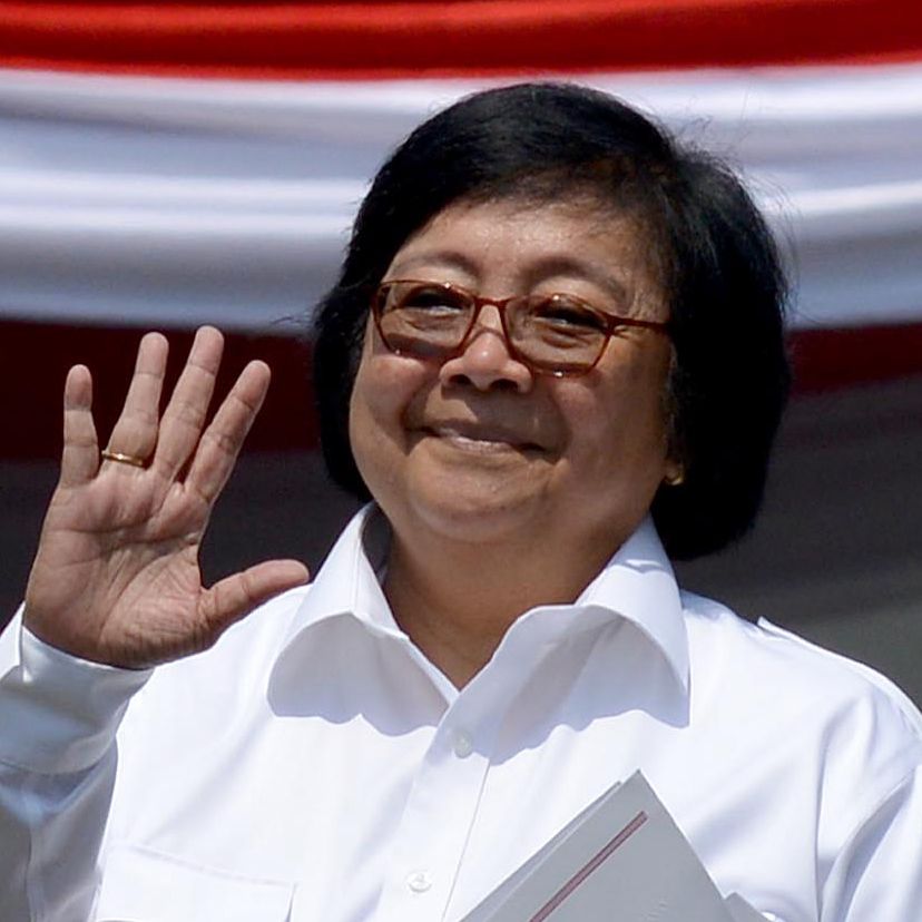 Menteri Lingkungan Hidup dan Kehutanan Siti Nurbaya Bakar 