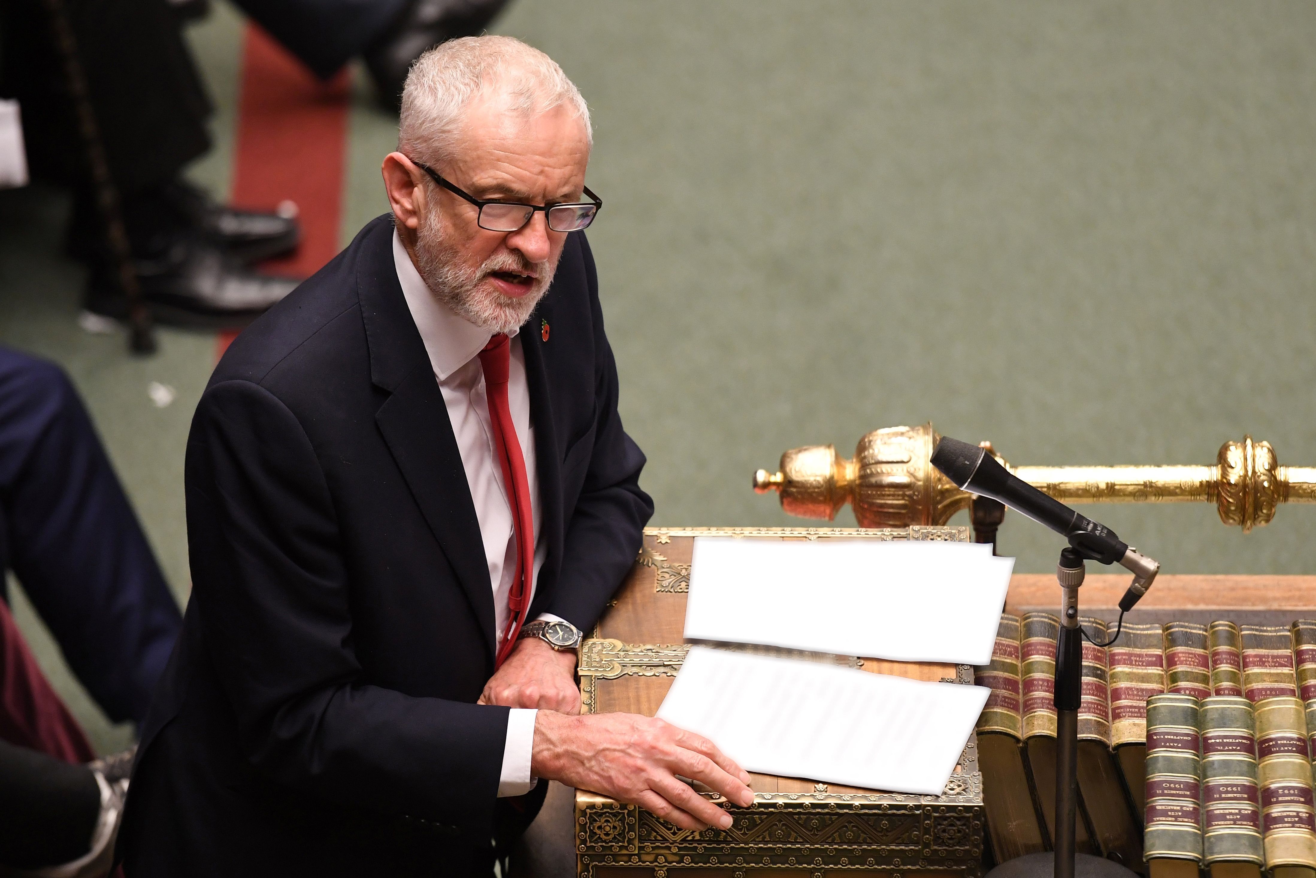 Pemimpin Partai Buruh di Parlemen Inggris Jeremy Corbyn