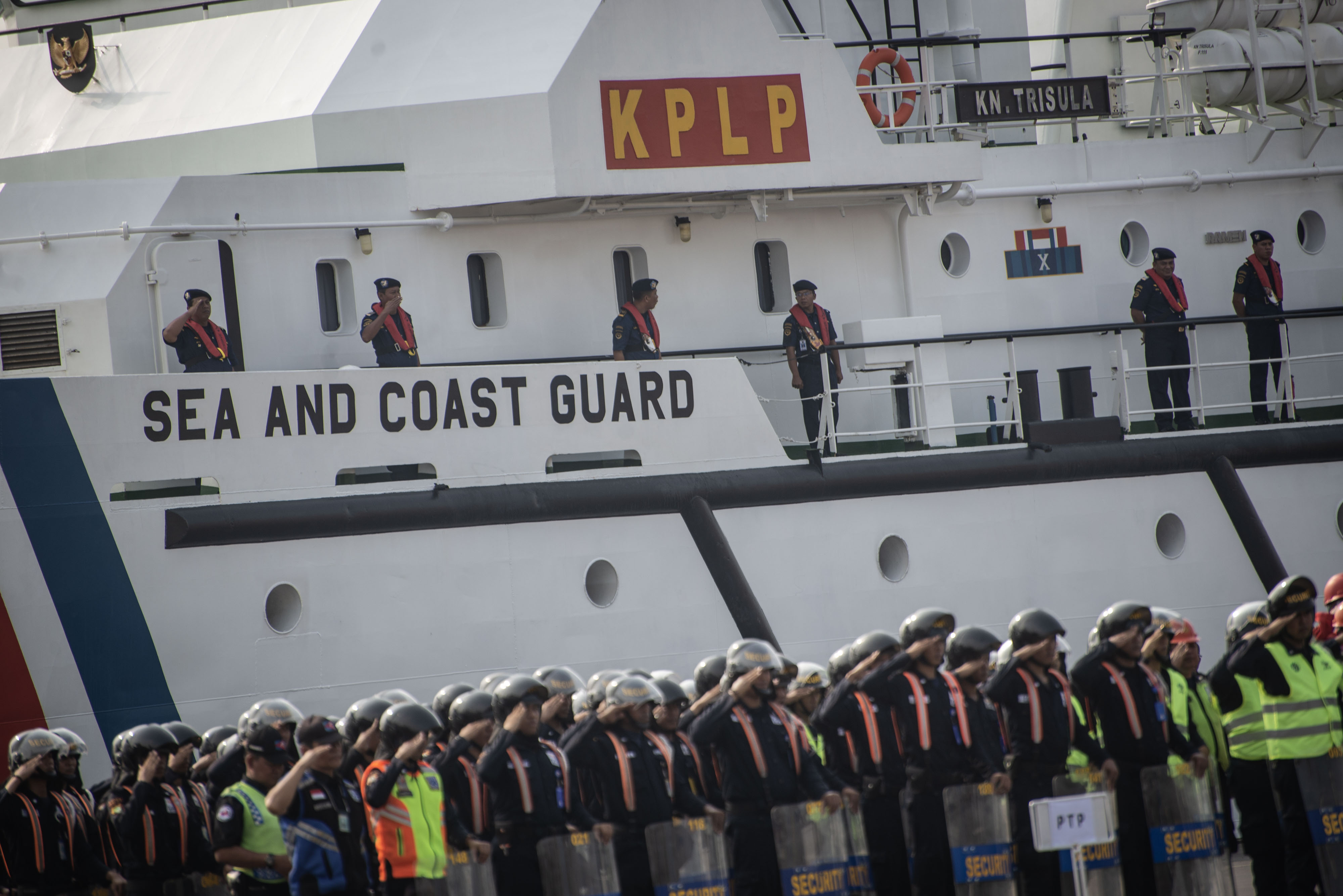 Komite Keamanan Pelabuhan Tanjung Priok menggelar apel siaga untuk memastikan kesiapan seluruh unsur keamanan di wilayah Pelabuhan Priok