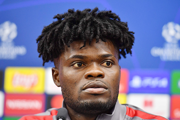Gelandang Atletico Madrid, Thomas Partey