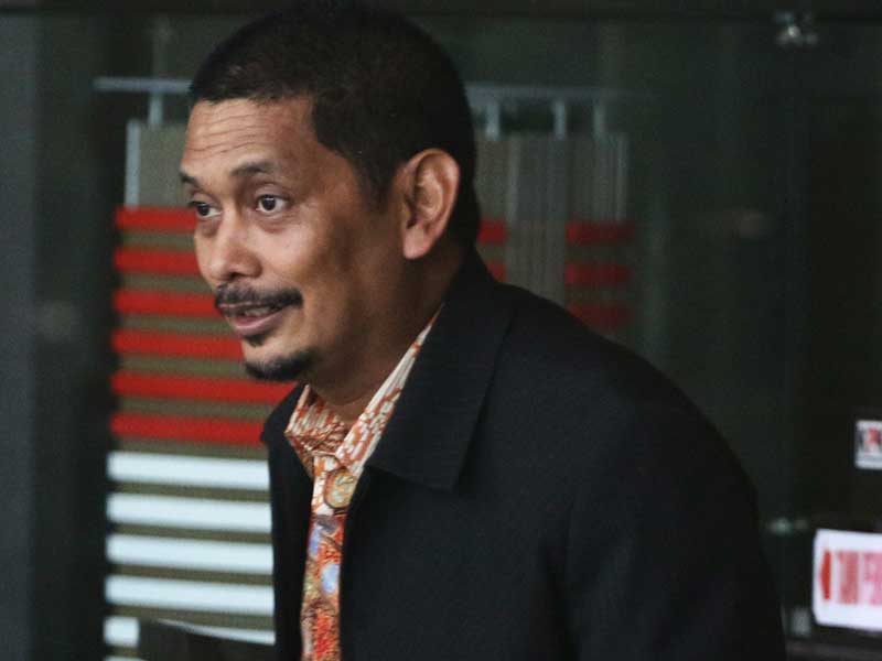 Direktur PT Industri Telekomunikasi Indonesia (INTI) Darman Mappangara.