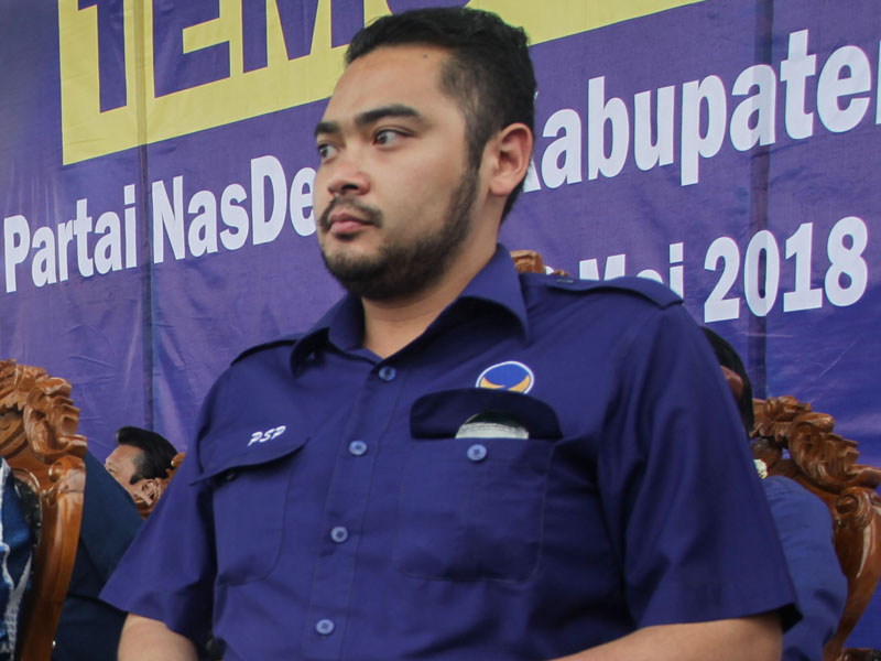 Ketua Garda Pemuda NasDem Prananda Surya Paloh
