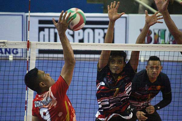 Bhayangkara Samator melaju ke final Kejuaraan Livoli Divisi Utama