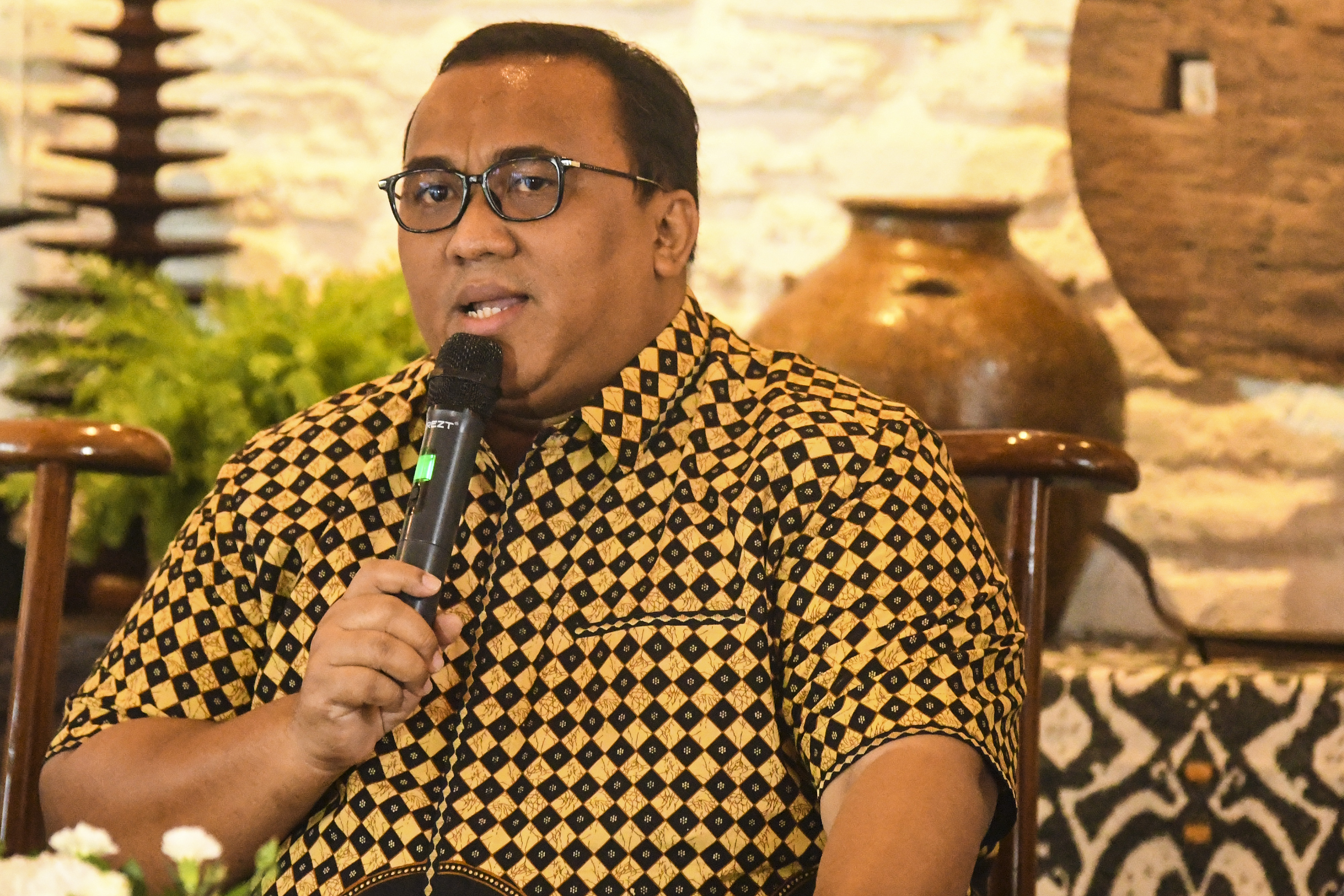 Ketua Pelaksana Syukuran Inagurasi Presiden & Wakil Presiden, Andi Gani Nena Wea