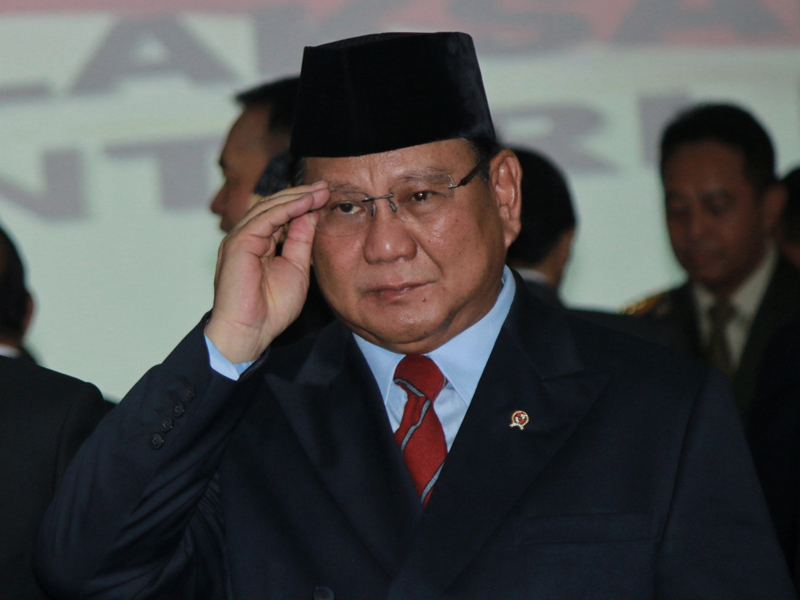 Ketua Umum Partai Gerindra Prabowo Subianto