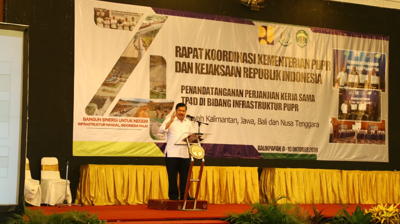 Kegiatan TP$ dalam Rapat Koordinasi Kementerian PUPR dan Kejaksaan Agung di Kalimantan