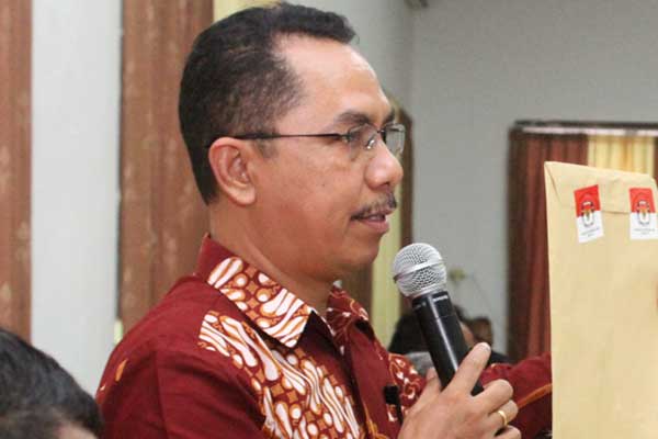 Ketua Komisi Pemilihan Umum (KPU) NTT Thomas Dohu.