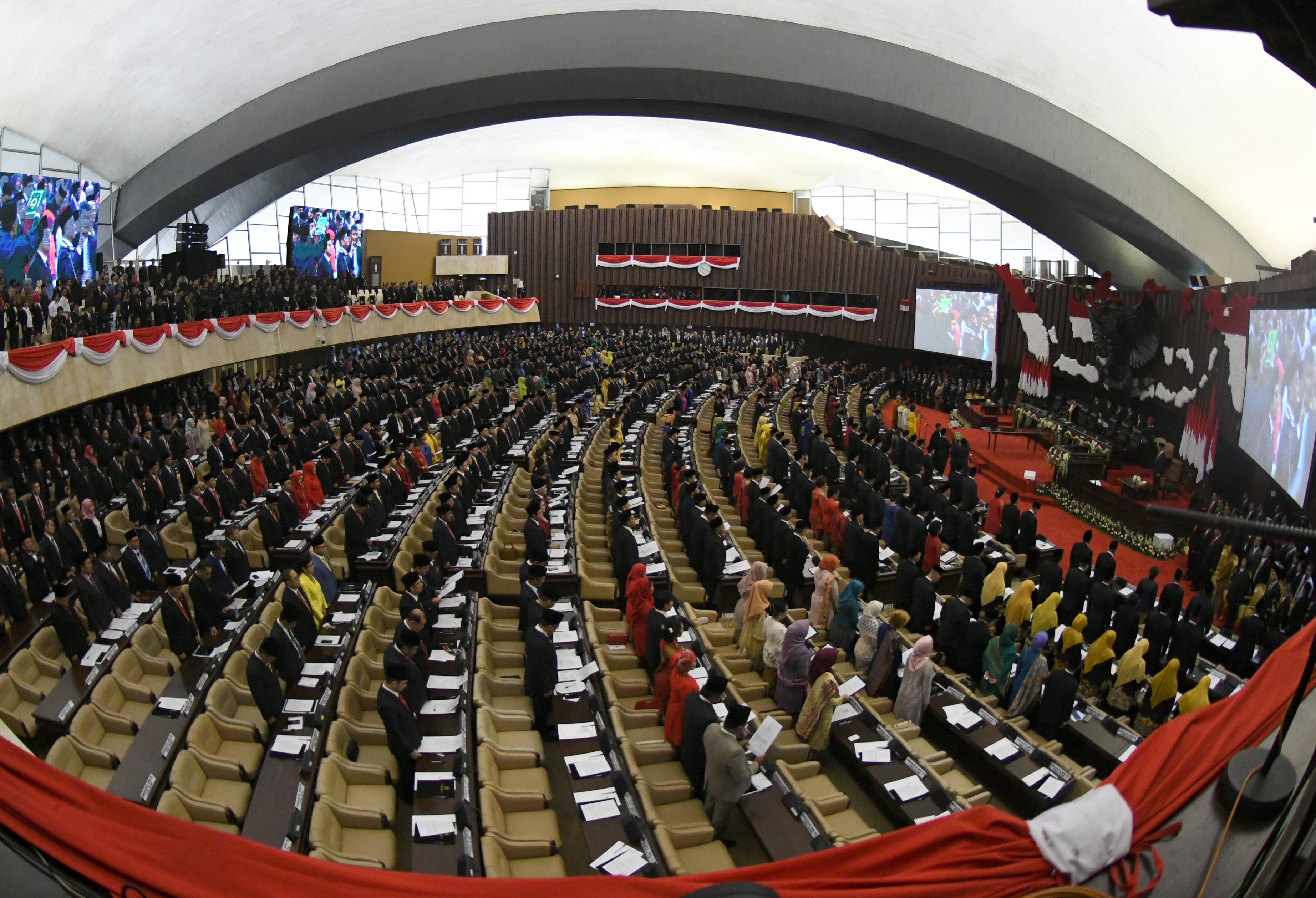 Pelantikan anggota DPR periode 2019-2024