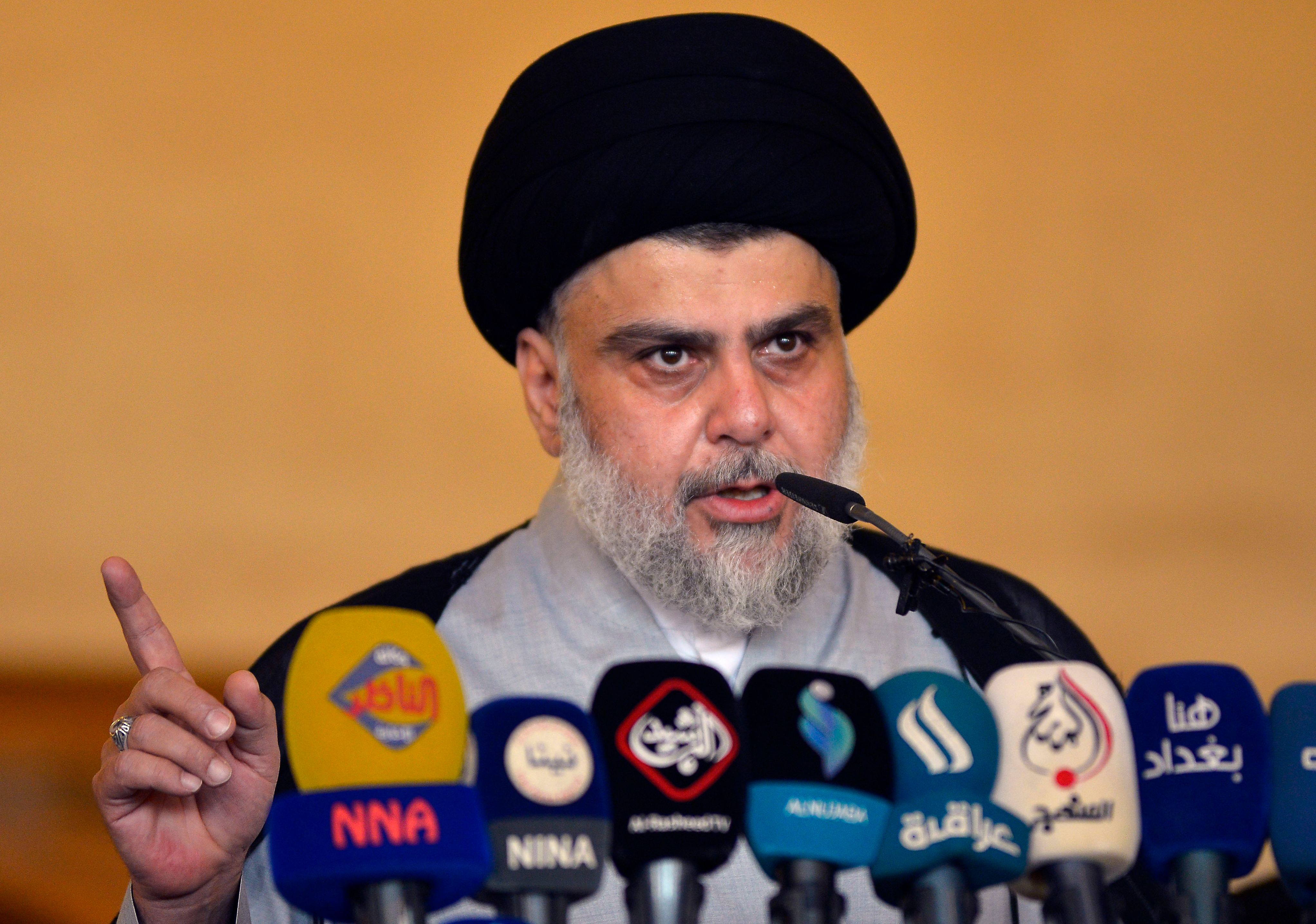 Ulama Syiah terkemuka Irak, Moqtada al-Sadr