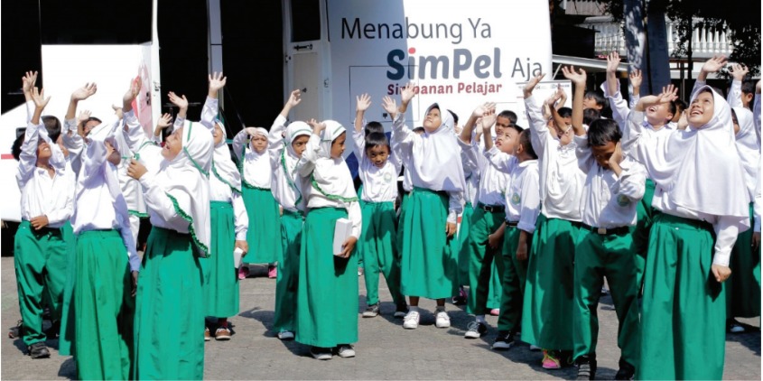 Program One Student One Account merupakan salah satu bentuk sinergi dengan Aksi Indonesia Menabung. 