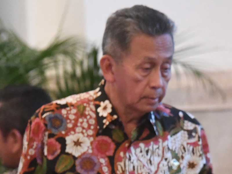 Ketua BPK Moermahadi Soerja Djanegara.