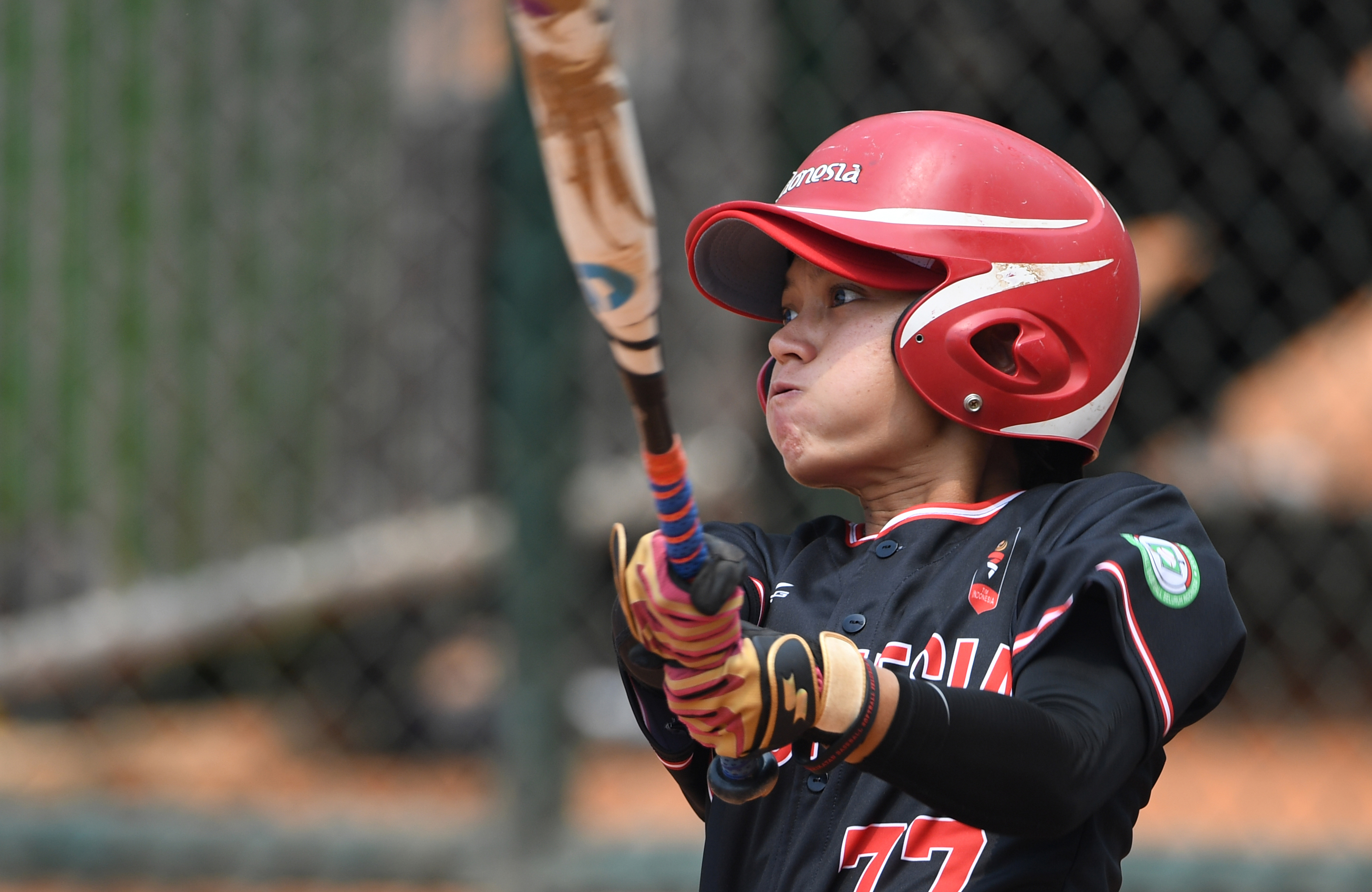 Kapten timnas sofbol putri Indonesia Cresida Mariska