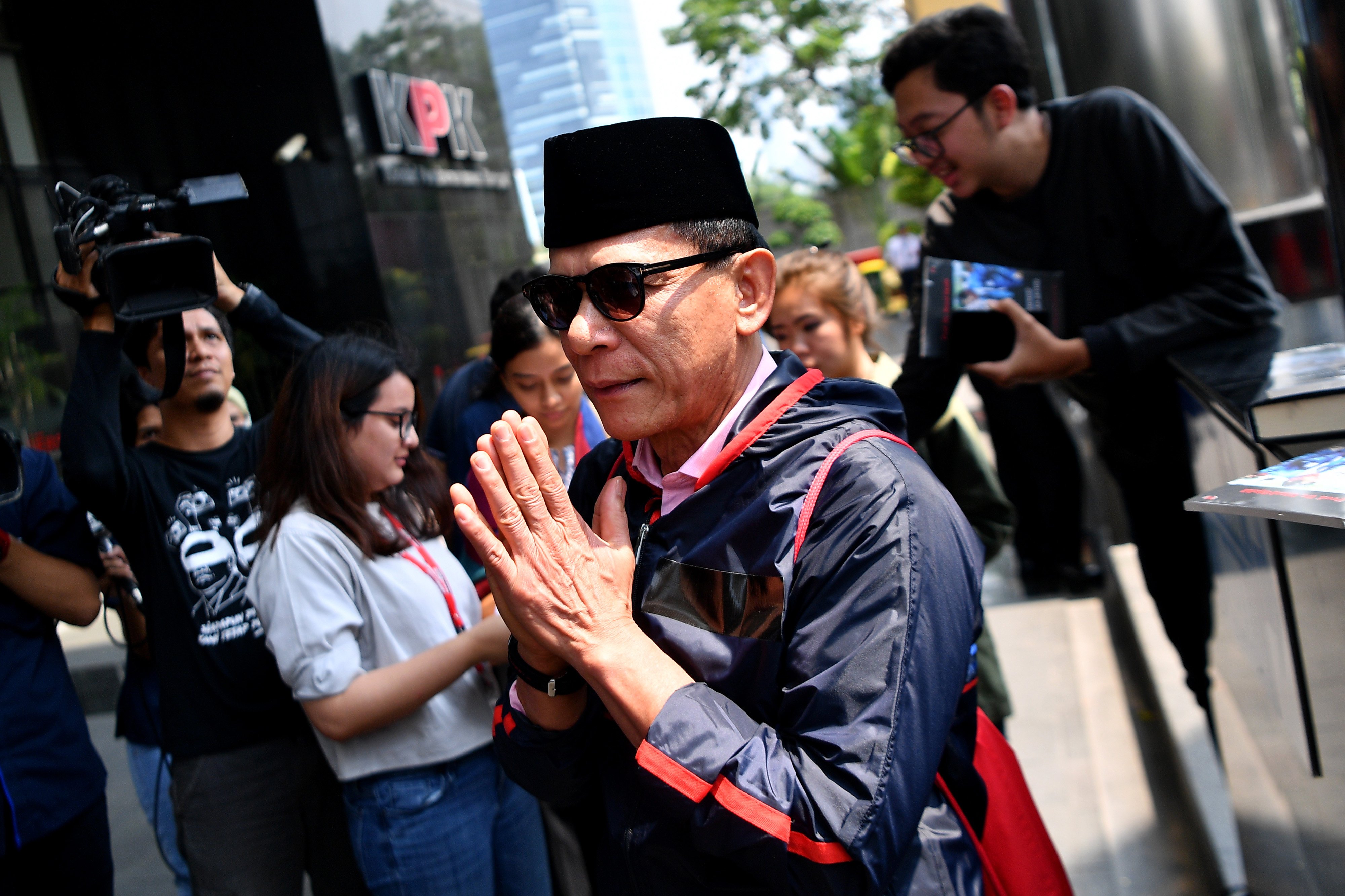 Anggota BPK Rizal Djalil menjlanai pemeriksaan di KPK sebagai tersangka kasus SPAM di PUPR