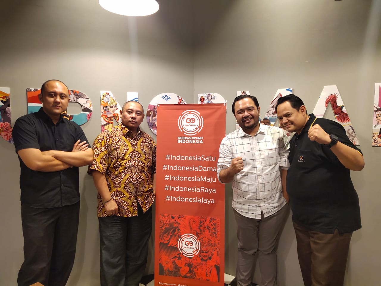 GO Indonesia menggelar diskusi terbuka 'Menakar Ujian bagi Kesaktian Pancasila di Tahun 2019', di Jakarta, Senin (30/9).