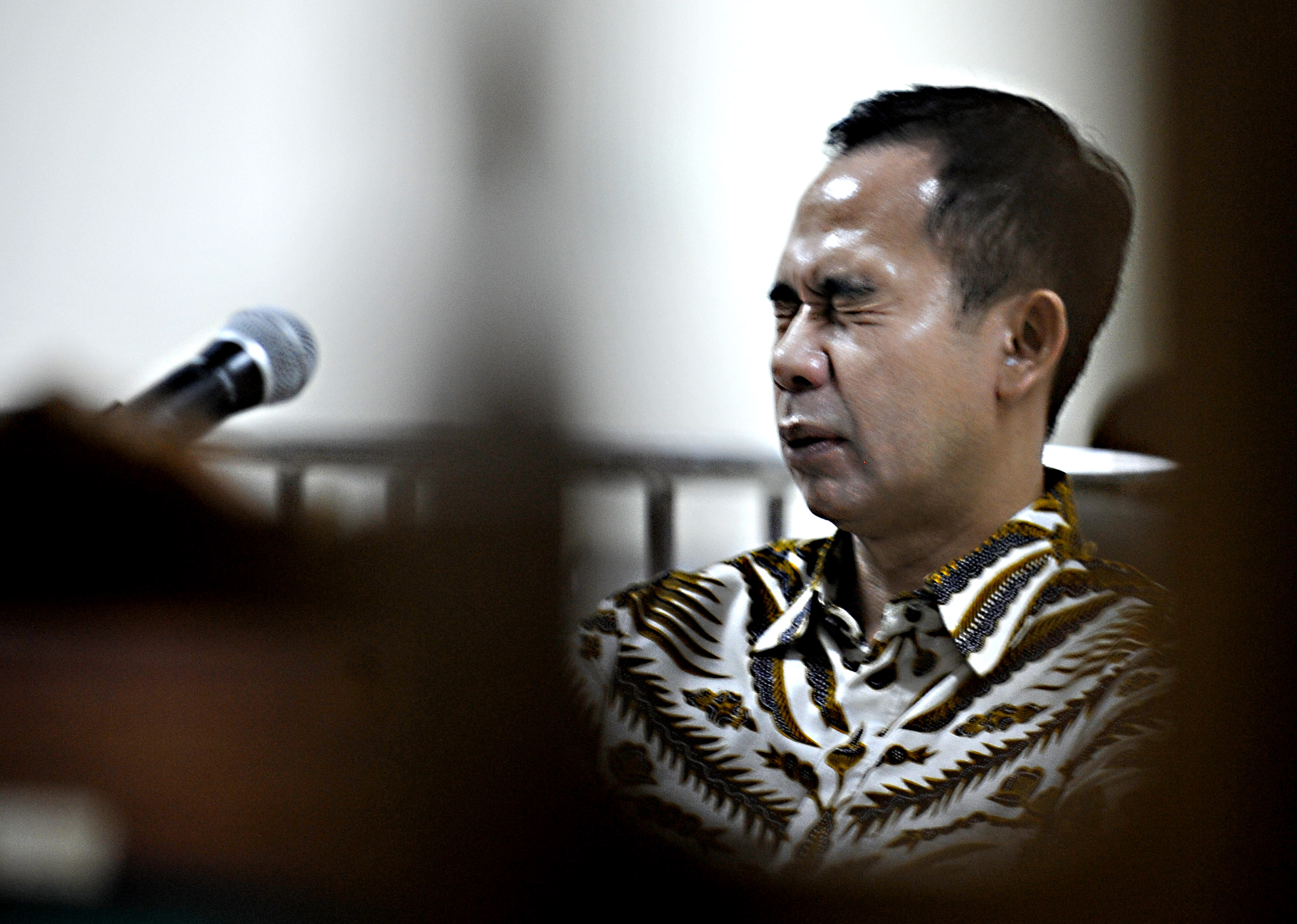 Terdakwa korupsi di lingkungan Pemda Banten dan Tangerang Selatan Tubagus Chaeri Wardhana