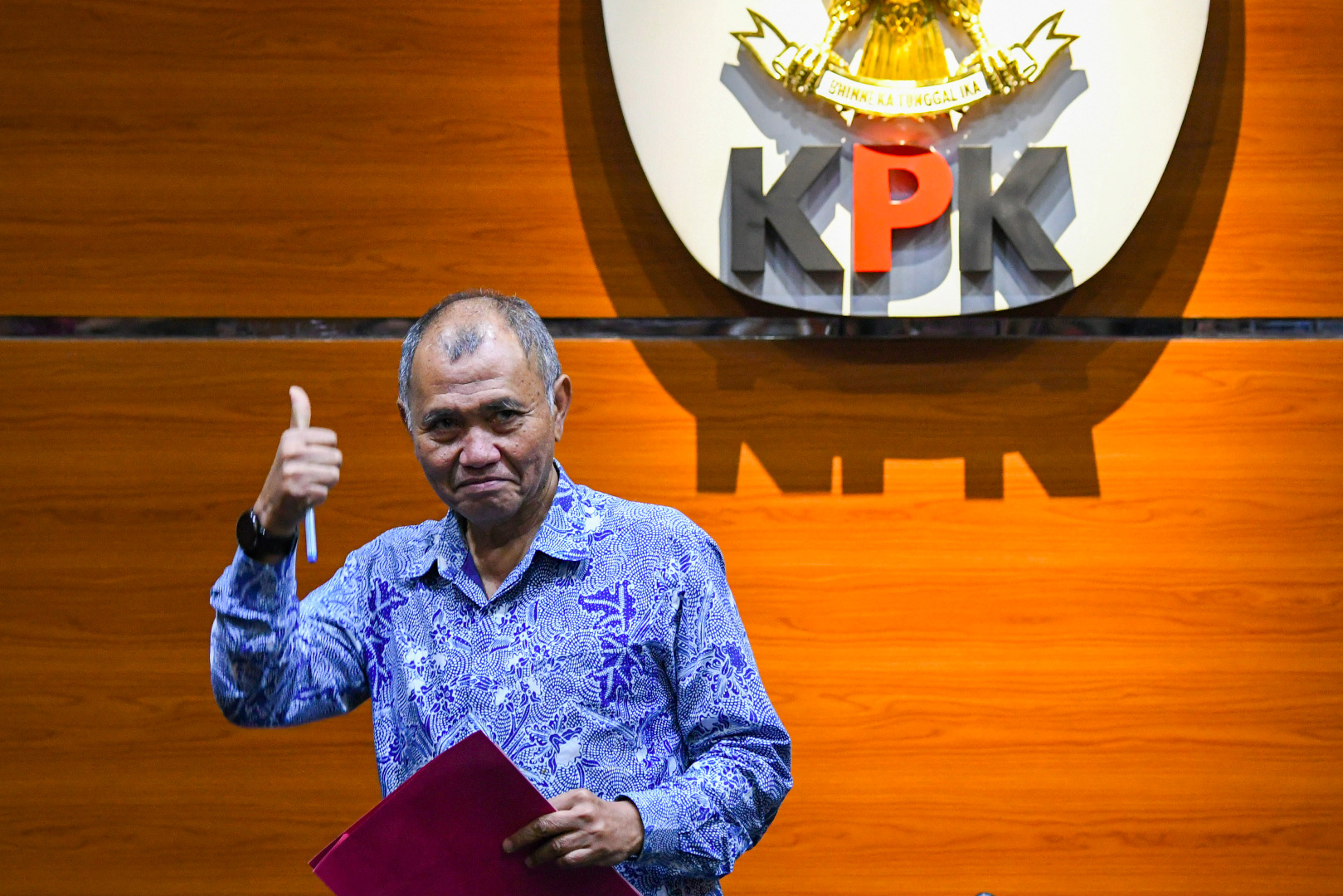 Ketua Komisi Pemberantasan Korupsi (KPK) Agus Rahardjo