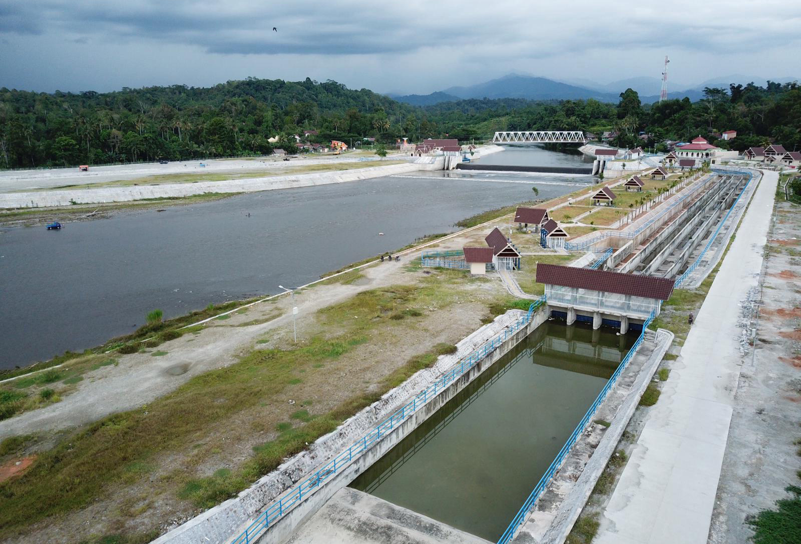 Bendungan Baliase merupakan proyek strategis nasional yang mendapat pendampingan TP4D di Luwu Utara, Sulawesi Selatan