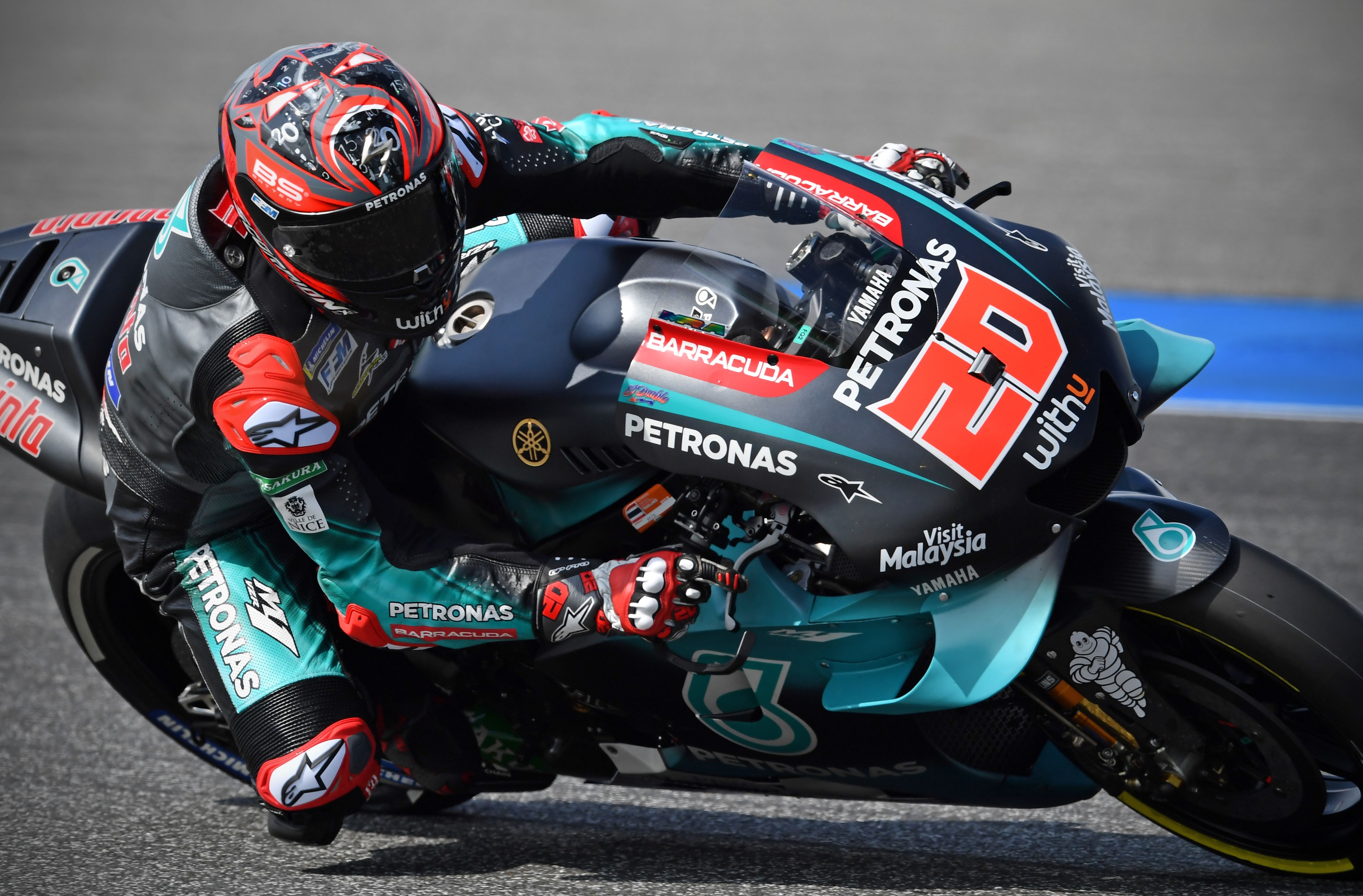 Pembalap Petronas Yamaha SRT, Fabio Quartararo