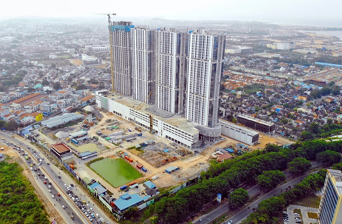 Megasuperblok Meisterstadt Batam, salah satu proyek yang tengah digarap PT Pollux Properti Indonesia Tbk