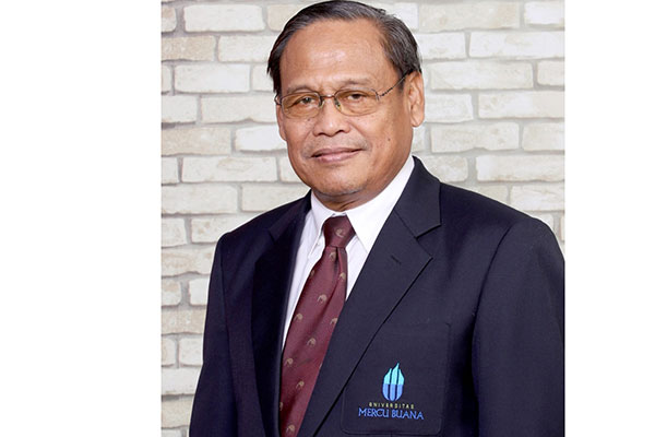 Rektor Universitas Mercu Buana Ngadino Surip