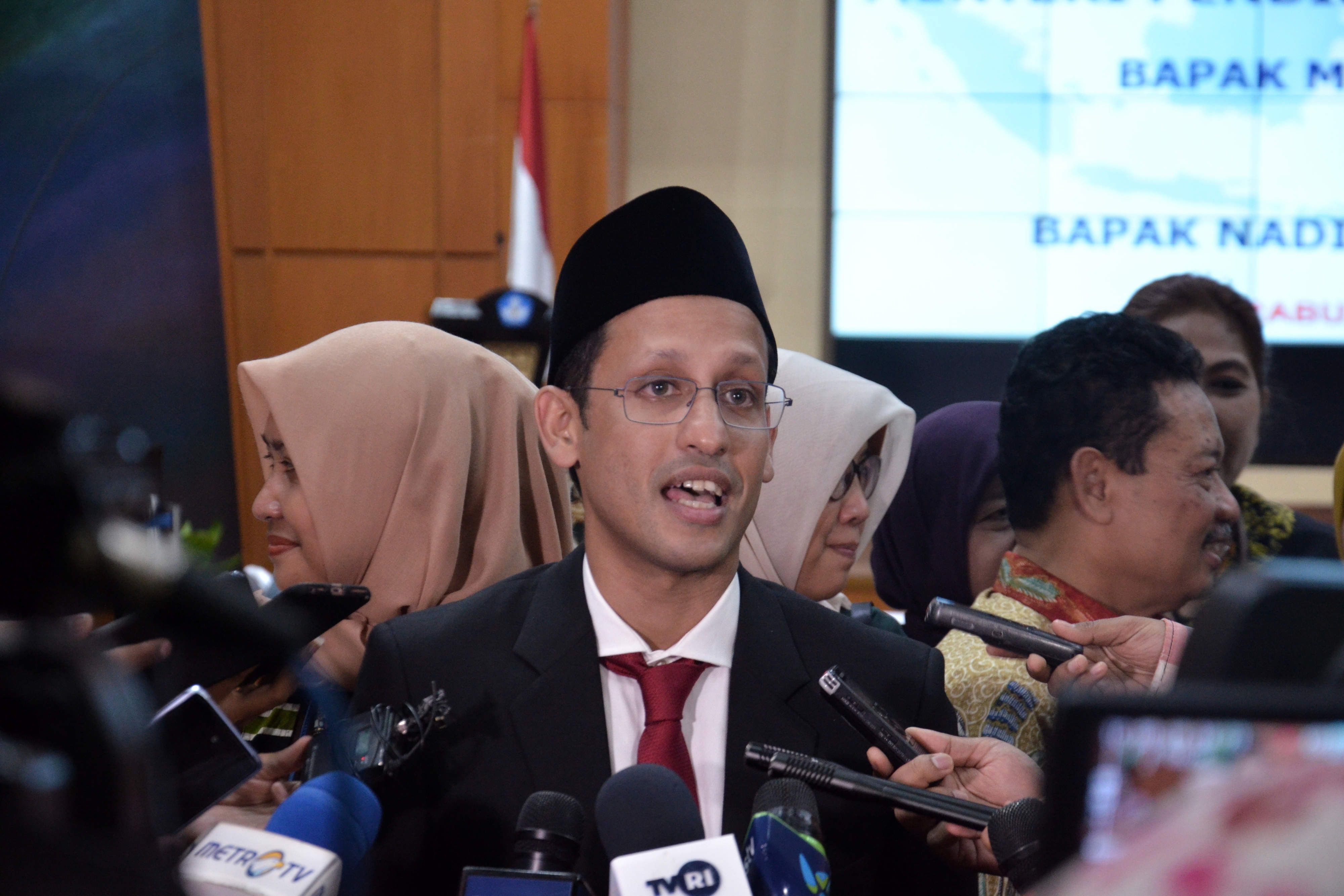 Mendikbud Nadiem Anwar Makarim 
