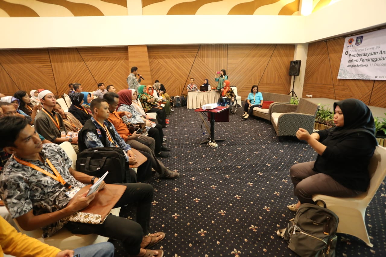 Disabilitas Dapat Berperan dalam Penanggulangan Bencana