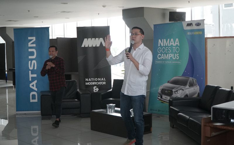 NMAA Goes to Campus di Binus
