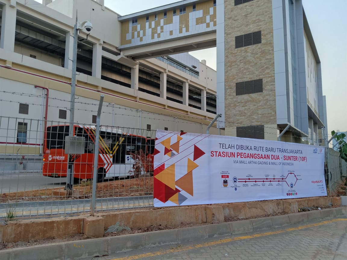 Pembukaan rute baru Trans-Jakarta 10F Sunter-Pegangsaan 2