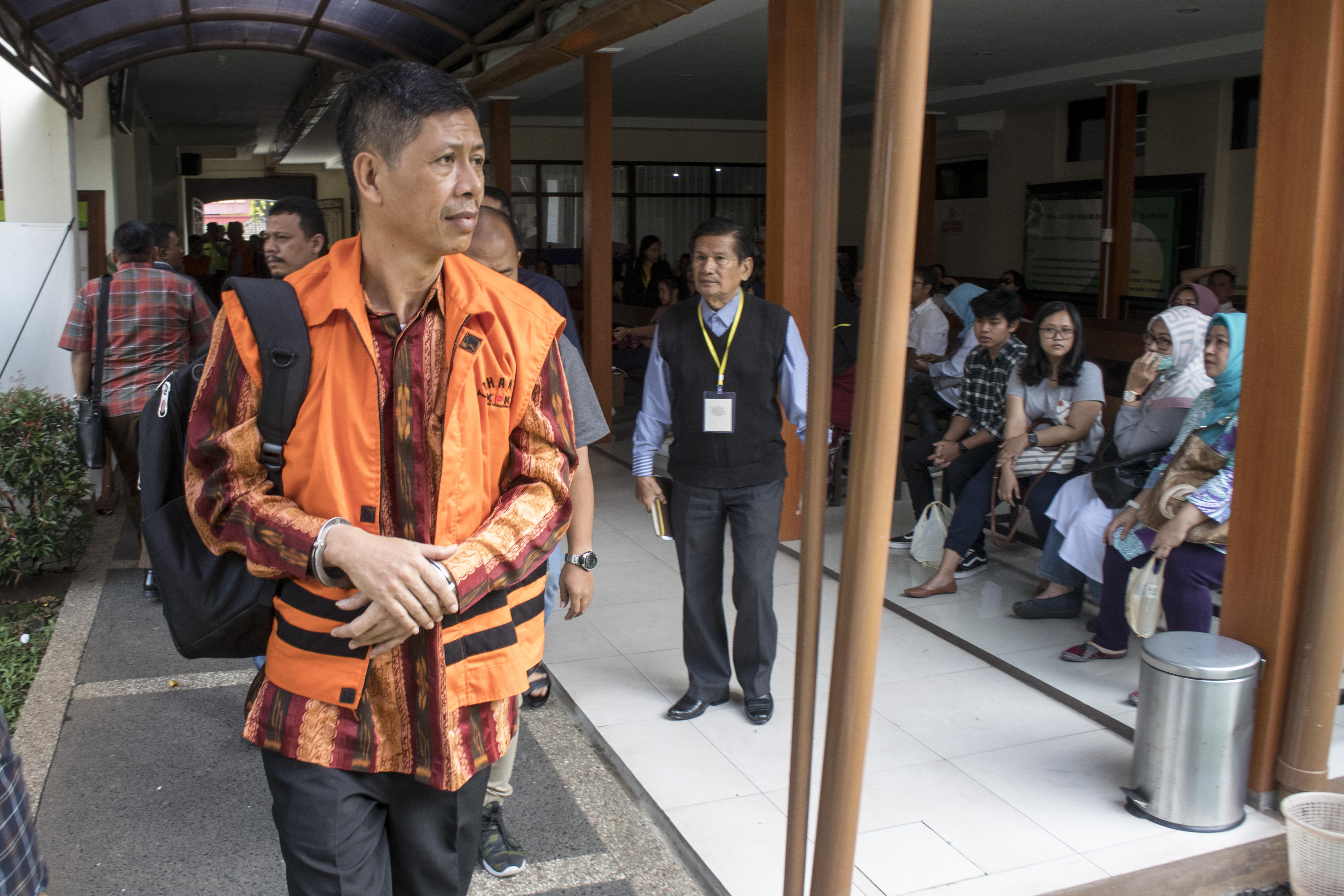 mantan Kepala Lapas Sukamiskin Wahid Husein